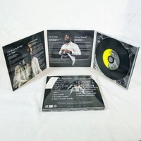 Réplication de disques vinyles noirs et de CD vinyles en digipak 6 panneaux
