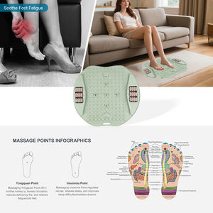 التهاب الأخمصي الشياتسو علاج القدم وسادة الانعكاس الحجارة تحفيز العضلات وتخفيف الآلام Yog - Product Image 6