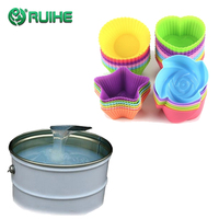 Caoutchouc de silicone liquide RTV-2, matière première pour la fabrication de moules, composé de silicone pour moules à faible rétrécissement
