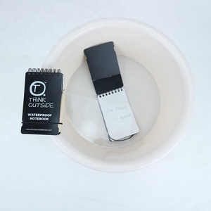 Tùy chỉnh đá giấy notepad A6 Kích thước không thấm nước Vòng ràng buộc máy tính xách tay - Product Image 2