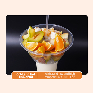 Nhà máy cung cấp trực tiếp dùng một lần 500ml 700ml PP nhựa uống Cốc ép phun PP cup - Product Image 6