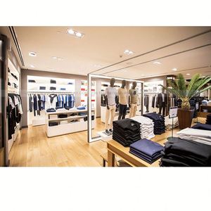 Ropa de alta calidad Compras Tienda de ropa para hombres Exhibición Diseño moderno del mostrador de la tienda para hombres Tienda de ropa - Product Image 3