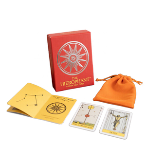 Cartes de tarot portables personnalisées pour fêtes et festivals, vente en gros directe usine - Product Image 1