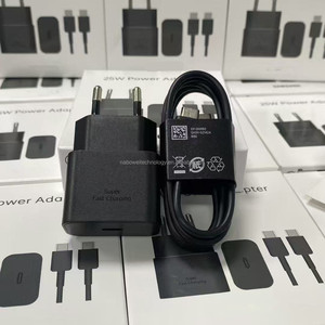 <span class=keywords><strong>Caricabatterie</strong></span> USB C <span class=keywords><strong>PD</strong></span> Originale da 25W con Cavo Type-C 3A, Supporto Ricarica Super Veloce per Samsung S24 Ultra - Product Image 3