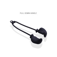Barre de traction double poignée LS3018 nouvelle génération, grande capacité, pour la maison, avec corde, accessoire d'équipement de fitness pour musculation