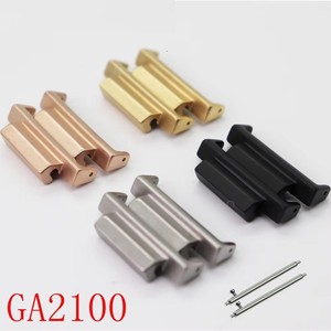 Adaptador de Correa de Reloj de Liberación Rápida, Conector Metálico de Barra de Resorte para Casio G-Shock GA2100 GA-<span class=keywords><strong>2100</strong></span>, Adaptador de Reemplazo - Product Image 1