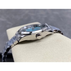 Montre mécanique de luxe de qualité supérieure, étanche, 38 mm, mouvement VS Factory 8800, 50 bars, bracelet en cristal de saphir turquoise - Product Image 3
