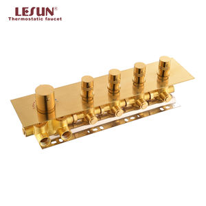 LESUN جودة عالية متعددة الألوان النحاس صمام 4 وظائف التحكم المحول - Product Image 3