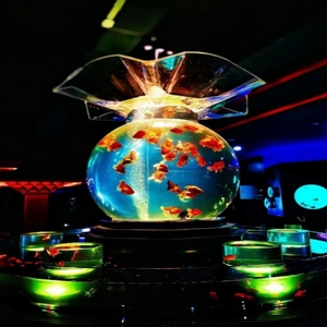 Grosir akuarium kaca skala besar tangki ikan akuarium akrilik transparansi tinggi - Product Image 6