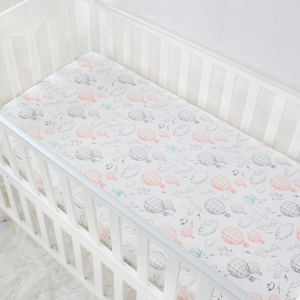 Venta al por mayor, ropa de cama ajustada para bebé, Jersey de bambú de lino orgánico, muselina de algodón, juego de sábanas de <span class=keywords><strong>cuna</strong></span> - Product Image 4