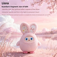 Paigo, robot peluche intelligent à interaction vocale et tactile, alimenté par l'IA, en polaire corail, Dubao DeepSeek Conversational E-robot