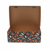 Caja de Embalaje de Cartón Corrugado Personalizada para Zapatos |   Caja de Cartón Plegable Resistente para Envío de Calzado (OEM/ODM) con MOQ Bajo