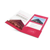 Dossiers d'entreprise personnalisés, rangement de fichiers multifonctionnel, papier artistique, dossier de présentation personnalisé
