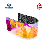 Pantalla LED Flexible para Interiores 4K a Precio de Fábrica, Pantalla LED Suave para Interiores P1.25 P1.53 P1.8, Refrigeración Eficaz, Video Wall LED