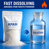 APAM Anionic Polyacrylamide Flokulan Pengental Lumpur untuk Pengolahan Air