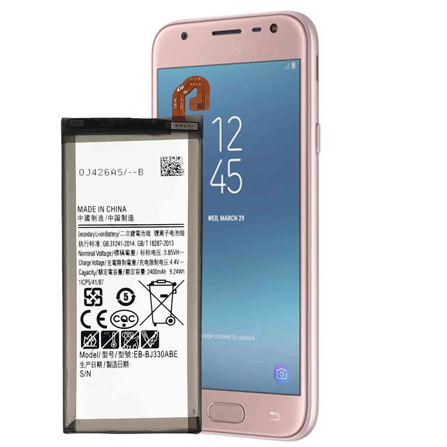 Factory Direct Price 2300mah Capacity EB-BJ330ABE Mobile Phone Battery for Samsung J330 Replacement Battery