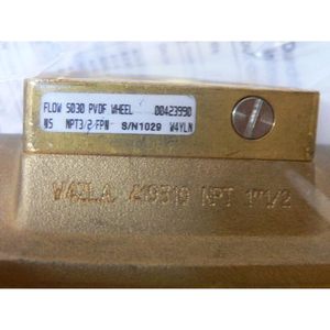 วาล์วทองเหลือง Burkert 419310 ขนาด 1 1/2 นิ้ว NPT พร้อมล้อ PVDF สำหรับควบคุมการไหล - Product Image 3