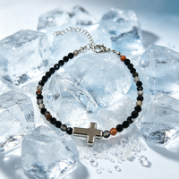 Bracelets ajustables en mini-agate, pierres naturelles, bracelets de mode au design original, bracelets et joncs faits à la main pour cadeau