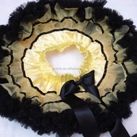 Jupe tutu en tulle moelleuse personnalisable avec logo client pour filles, bébés et enfants, vente en gros, vêtements pour bébés