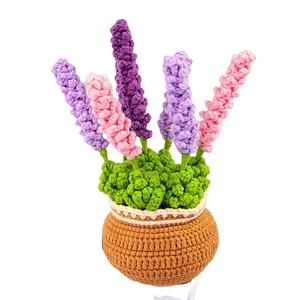 Kit de tejer DIY hecho <span class=keywords><strong>a</strong></span> mano con plantas de flores en maceta, muñeca de <span class=keywords><strong>ganchillo</strong></span> de nuevo diseño con videos <span class=keywords><strong>paso</strong></span> <span class=keywords><strong>a</strong></span> <span class=keywords><strong>paso</strong></span> - Product Image 6