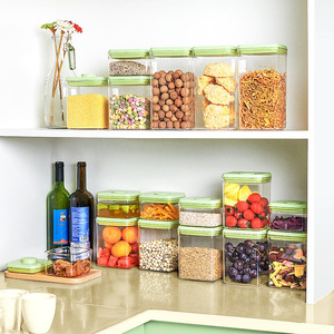 Wholesale Pcs <strong>Sets</strong> <strong>Kitchen</strong> Plastic Food Airtight Storage Container <strong>Boxes</strong> With Lids - Product Image 5