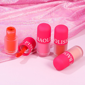 Fard à joues liquide en crème, marque privée OEM, fini minéral naturel, modulable, visage, yeux, lèvres, multi-usages, texture veloutée, 30g, peau moyenne - Product Image 5