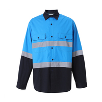 Vente directe d'usine Uniformes de travail B2B Vêtements de travail préférés Veste Chemise Vêtements de travail Matériel hautement réfléchissant Vêtements de sécurité