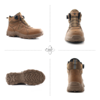 Chaussures de sécurité style sport, vente en gros, à laçage rapide, imperméables, résistantes à l'usure, anti-perforation, bottes de travail industrielles