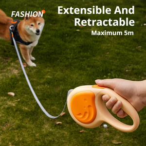 Premium Anti-Pull Automatisch einziehbare Hochleistungs-Hunde leine aus strap azier fähigem Nylon für große Hunde - Product Image 5