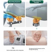 YINGSONG C57 Direktvertrieb Elektrischer Ganzkörper-Massagesessel mit Schwerelosigkeitsfunktion, 4D-Manipulator, Faltbares Design, Leder, Tragbar, HiFi