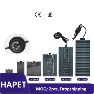 Alas Pemanas Reptil Portabel Fleksibel di Bawah Tangki, Tahan Air, Suhu Dapat Diatur, Tahan Lama, Steker US - Product Image 6