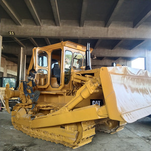 รถดันดินตีนตะขาบ Caterpillar D7G มือสองจากญี่ปุ่นแท้ เครื่องยนต์ CAT 3306 ปั๊มมอเตอร์ รุ่นปี 2023 ความจุดันดิน 4.2 เมตร สำหรับงานก่อสร้าง - Product Image 5