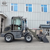 Kostenloser Versand Radlader FULCORE 0,4m³ Schaufelkapazität Hohe Ladeeffizienz Baumaterial-Handling Diesel-Lader