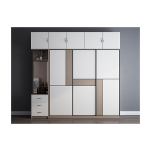 Modern Walk in <strong>Closet</strong> Wardrobe Para Habitacion Custom Systems Design Wood Bedroom Cupboards - Product Image 2