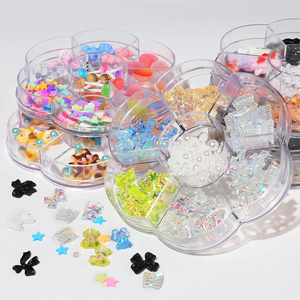 Décorations Mixtes pour Ongles : Fleurs, Nœuds, Ours Aurore, Strass, Perles, Diamants, Paillettes – Style Coréen et Japonais pour Manucure Artistique – Vente en Gros - Product Image 2