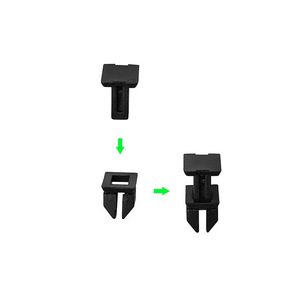 Mercedes-Benz Trunk <b>Trim</b> Clips A1249900792 Black Replacement Parts for Luggage Compartment <b>Door</b> and Fender - Product Image 2