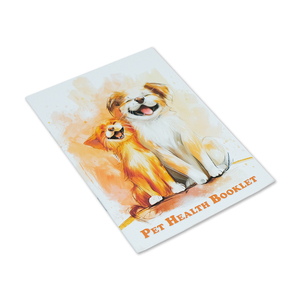 Chất lượng cao yên khâu tùy chỉnh Danh mục màu Brochure Pet sức khỏe tập sách in ấn - Product Image 3