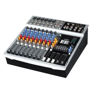 professional audio pa and sound system 8 channel Mixer for public address system