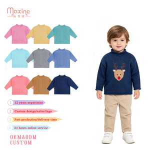 Vêtements pour enfants <span class=keywords><strong>de</strong></span> haute qualité, <span class=keywords><strong>pull</strong></span> en tricot pour enfants, <span class=keywords><strong>pull</strong></span> en coton jacquard à motif <span class=keywords><strong>de</strong></span> cerf, vêtements <span class=keywords><strong>de</strong></span> Noël pour bébés garçons - Product Image 1