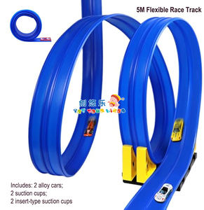 Set <span class=keywords><strong>Pista</strong></span> da Corsa Flessibile EPT 5cm con 2 Auto Giocattolo per Bambini - Product Image 5