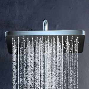Ensemble de robinetterie de douche murale intelligente pour salle de bain, eau chaude et froide, en laiton, avec affichage numérique, type piano - Product Image 3