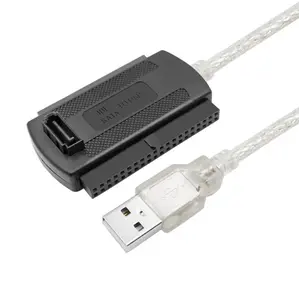 Usb 2.0 IDE Sata 2.5 3.5นิ้วฮาร์ดดิสก์ Hdd สายอะแดปเตอร์สำหรับพีซีแล็ปท็อปแปลง