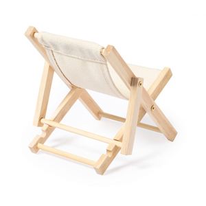 Hot Selling Mini Beach Chair Shape Phone Holder Whole Sale Table With Wooden <b>Gift</b> for Promotional Toys - Product Image 3