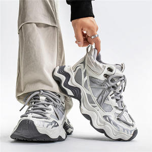 Chaussures de sport tendance pour hommes, style automne-hiver, tendance indie, jeunesse, semelle épaisse, décontractées, pour hommes - Product Image 2