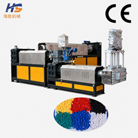 Machine de granulation de plastique recyclé haute performance personnalisée, granulateur à vis simple pour déchets de PP, PE, HDPE