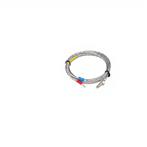 Sonde thermocouple à visser, filetage métrique/NUC M6, borne à fourche de type U, câble blindé haute température pour équipement d'extrusion plastique - Product Image 5