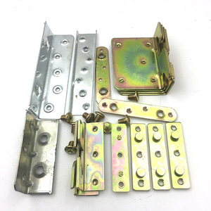 <b>Bed</b> Hinges 2.5 Mm Iron Flush Mount European Style Concealed Furniture Hinge For <b>Bed</b> Hanging Accessories - Product Image 1