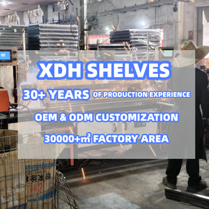 고밀도 산업용 메자닌 바닥 시스템 맞춤형 헤비듀티 스틸 창고 보관 플랫폼 스태킹 랙 및 선반 - Product Image 5