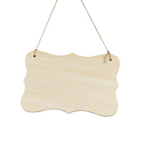 Plaques en bois vierges découpées au laser avec logo personnalisé, plaques nominatives pour animaux de compagnie, pièces en bois géométriques, enseignes de porte d'hôtel DIY, artisanat en bois