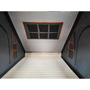 Tente <span class=keywords><strong>de</strong></span> <span class=keywords><strong>toit</strong></span> étanche automatique pour SUV Van Jeep Truck Car-Hard Shell Aluminium Alloy Pop-Up Roof Top Tent - Product Image 2